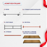 Вышка-тура  ВПСР 2.0х2.0, Н-17.1м - stroymarket66.ru - Екатеринбург