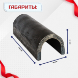 Ванночка для сварки арматуры D32 скоба-накладка - stroymarket66.ru - Екатеринбург