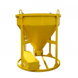 Бадья для бетона БН 1,0 м3 низкая c лотком - stroymarket66.ru - Екатеринбург