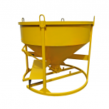 Бадья для бетона БН 2,0 м3 низкая с лотком - stroymarket66.ru - Екатеринбург