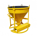 Бадья для бетона БН 1,0 м3 низкая c лотком - stroymarket66.ru - Екатеринбург