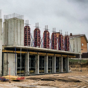 Крупнощитовая опалубка колонн - stroymarket66.ru - Екатеринбург