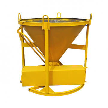 Бадья для бетона БН 0,5 м3 с лотком - stroymarket66.ru - Екатеринбург