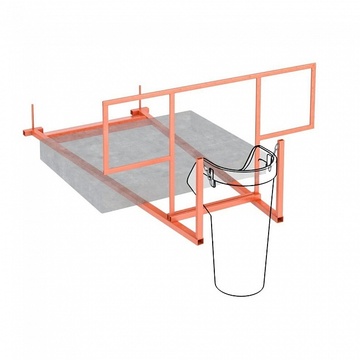 Мусоросброс кронштейн крышевой - stroymarket66.ru - Екатеринбург