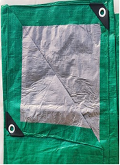 Тент Терпаулин 120 г/м2 с люверсами  - stroymarket66.ru - Екатеринбург