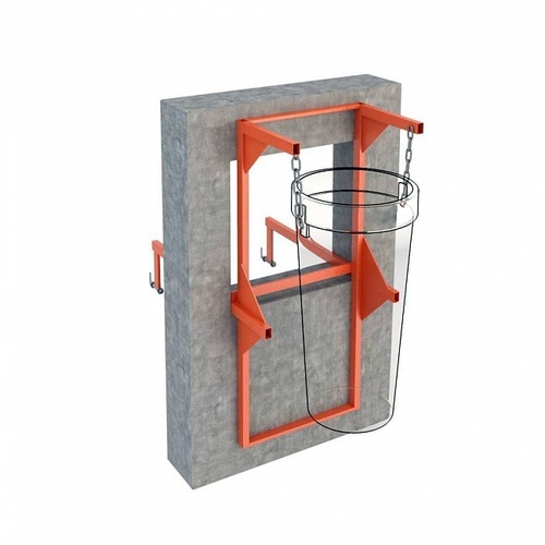 Мусоросброс кронштейн стеновой (оконный) - stroymarket66.ru - Екатеринбург