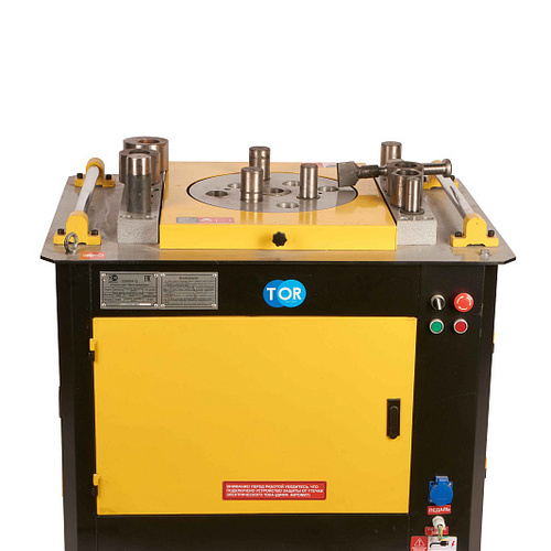 Станок для гибки арматуры TOR GW50A-Q с доводчиком (E) - stroymarket66.ru - Екатеринбург
