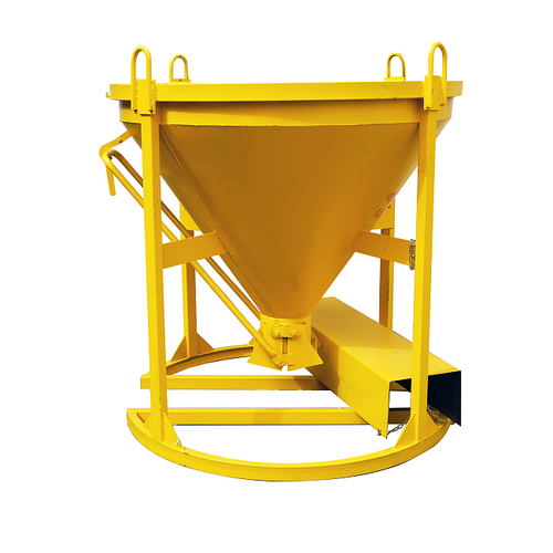 Бадья для бетона БН 1,0 м3 c лотком - stroymarket66.ru - Екатеринбург